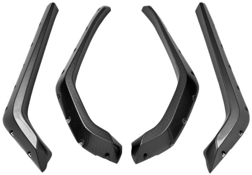 Maier Mfg - Maier Mfg Fender Flares - Carbon Fiber Black - 49525-30