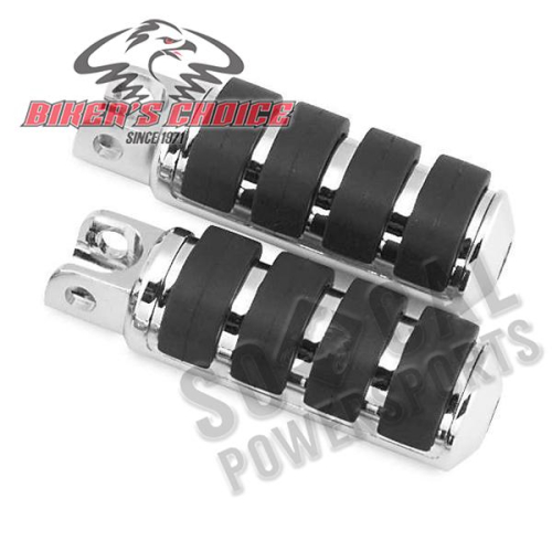 Bikers Choice - Bikers Choice Anti-Vibration Footpegs - Large Diameter - 72280S4