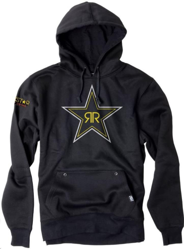 Factory Effex - Factory Effex Rockstar Blackstar Pullover Hoody - 21-88602 - Black - Medium