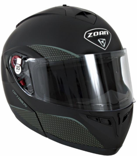 Zoan - Zoan Optimus Solid Helmet - 238-035 - Matte Black - Medium