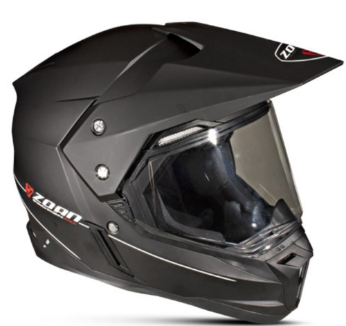 Zoan - Zoan Synchrony Duo-Sport Solid Snow Helmet with Electric Shield - XF-50-10332207 - Matte Black - 3XL