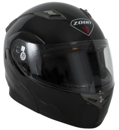 Zoan - Zoan Flux 4.1 Solid Snow Helmet with Electric Shield - 037-453 - Black - X-Small