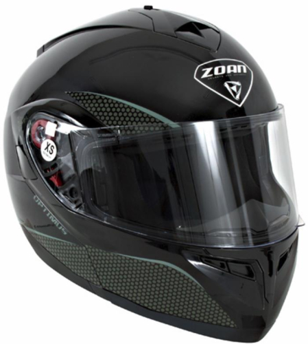 Zoan - Zoan Optimus Solid Snow Helmet with Electric Shield - 038-518 - Black - 2XL