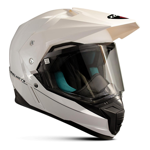 Zoan - Zoan Synchrony Duo-Sport Solid Snow Helmet with Electric Shield - 521-409SN/E - White - 3XL