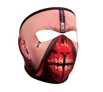 Zan Headgear - Zan Headgear Full Face Mask - WNFM108 - Zipper Face - OSFM