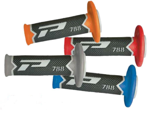 Pro Grip - Pro Grip 788 Triple Density Grips - Blue/Gray/Black - 788GY-BL