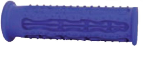 Moto Grip - Moto Grip Street Bike Skeleton Fingerz Grips - Blue - BL-SB-FG