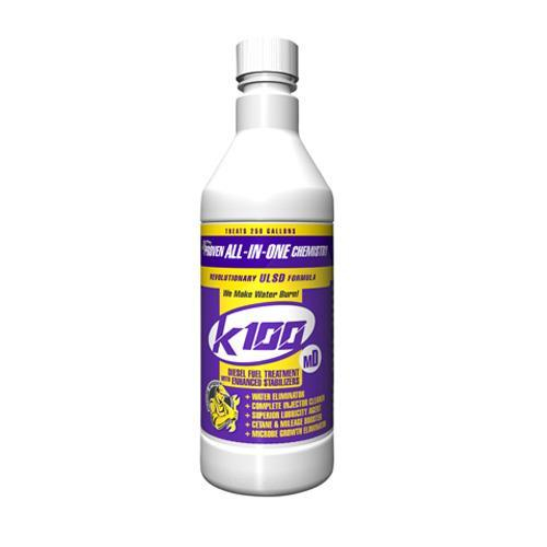 K100 - K100 Diesel Fuel Treatment with Enhanced Stabilizers - 32oz. - K100MD 32OZ