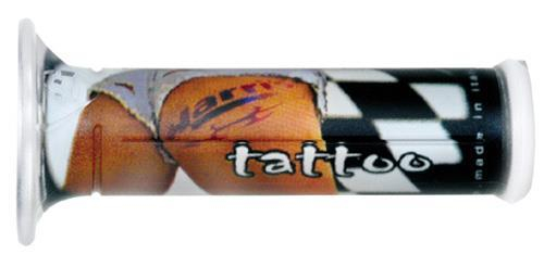 Harris Grips - Harris Grips Sport Bike Grips - Tattoo - 120mm/4-3/4in. - 01684-TA