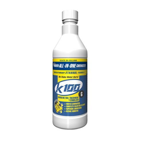 K100 - K100 Gasoline Fuel Treatment for 2 & 4 Cycle Engines - 32oz. - K100G 32OZ