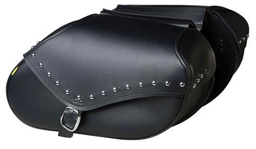 Willie & Max - Willie & Max Revolution Series Hard Mount Saddlebag Set - Small - Studded - 3435