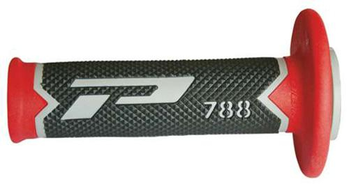 Pro Grip - Pro Grip 788 Triple Density Grips - Red/Gray/Black - XF-50-77-7886