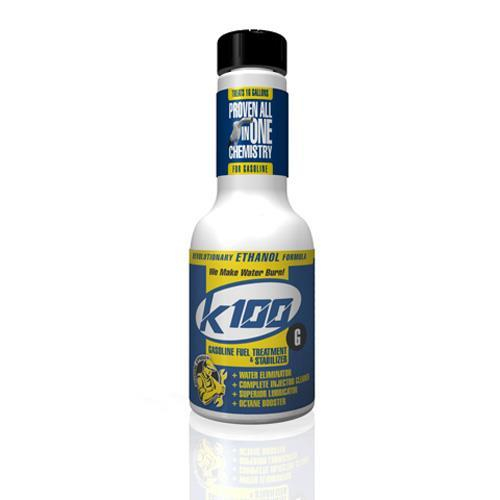 K100 - K100 Gasoline Fuel Treatment for 2 & 4 Cycle Engines - 8oz. - K100G 8OZ