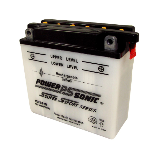 Power Sonic - Power Sonic Conventional Battery - 12N5.5-3B