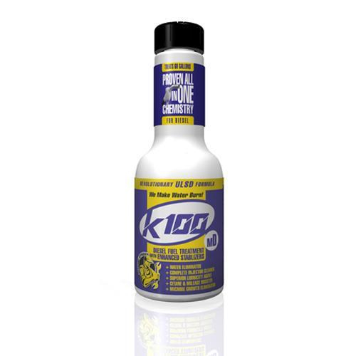 K100 - K100 Diesel Fuel Treatment with Enhanced Stabilizers - 8oz. - K100MD 8OZ