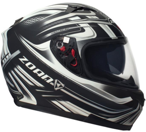 Zoan - Zoan Blade SV Reborn Graphics Snow Helmet with Electric Shield - 035-295SN/E - Matte White - Medium