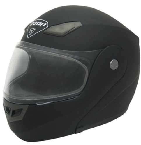 Zoan - Zoan Goliath Solid Snow Helmet with Electric Shield - 024-638SN/E - Matte Black - 2XL