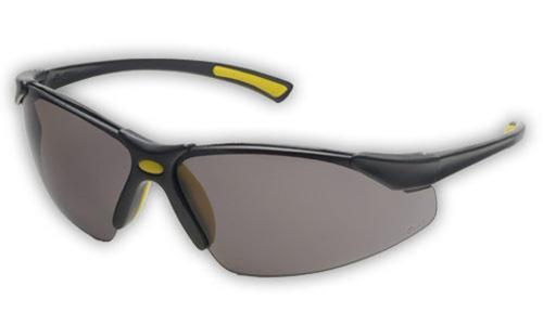 Elvex - Elvex Elite Style Safety Glasses - Gray Lens with Black & Yellow Frame - SG-200G