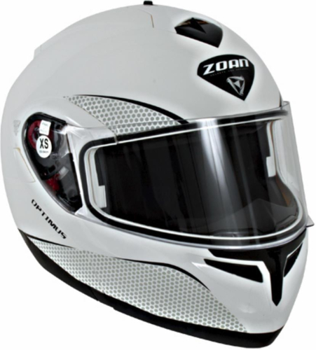 Zoan - Zoan Optimus Solid Helmet - 038-005 - White - Medium