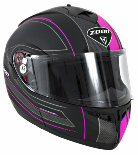 Zoan - Zoan Optimus Raceline Graphics Snow Helmet - 138-175SN - Black/Pink - Medium