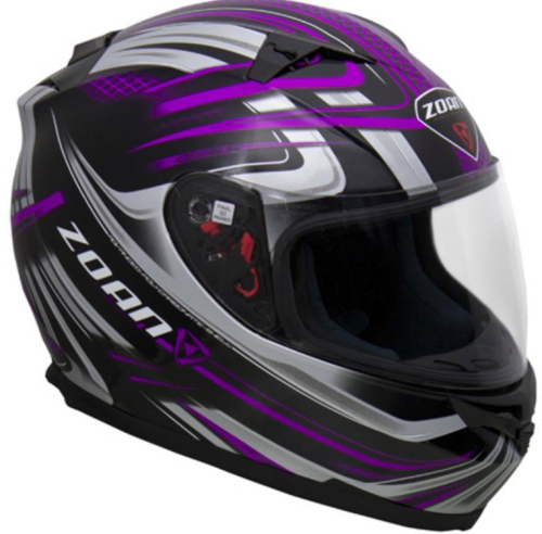 Zoan - Zoan Blade SV Reborn Graphics Snow Helmet with Electric Shield - 035-277SN/E - Magenta - X-Large