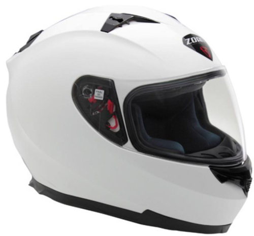 Zoan - Zoan Blade SV Solid Snow Helmet with Double Lens Shield - 035-004SN - White - Small