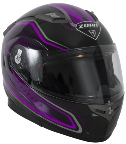 Zoan - Zoan Flux 4.1 Commander Graphics Snow Helmet with Electric Shield - 137-173SN/E - Pink - X-Small