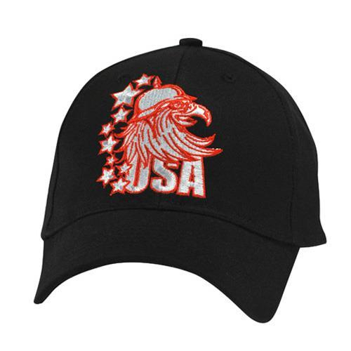 Zan Headgear - Zan Headgear ZanCap - CPA143 - Red USA Eagle - OSFM