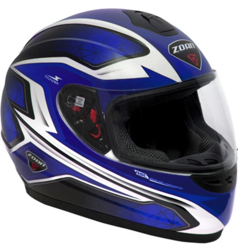 Zoan - Zoan Thunder Electra Graphics Helmet - 223-119 - Blue - 3XL