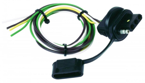 Hopkins Towing Solutions - Hopkins Towing Solutions 4-Wire Flat Tow Vehicle End Knockout Connector - 48065