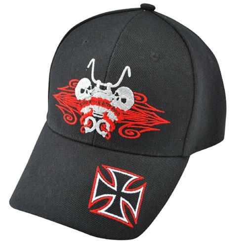 Zan Headgear - Zan Headgear ZanCap - CPA140 - Ride Hard Skull - OSFM