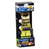 Highland - Highland Super Heavy Duty Ratchet Tie Downs - 1-1/2in. x 15ft. - Yellow - 1151701