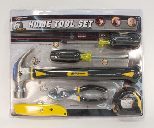 Performance Tools - Performance Tools 6 Piece Home Tool Set - W1707