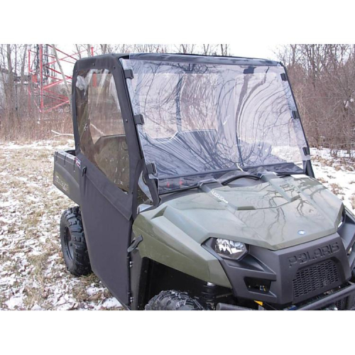 PR Products - PR Products Polaris Windshield - Half Length - POMR-HLWD