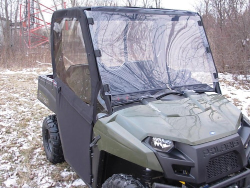 PR Products - PR Products Polaris Windshield - Fold Down - POMR-FDWD