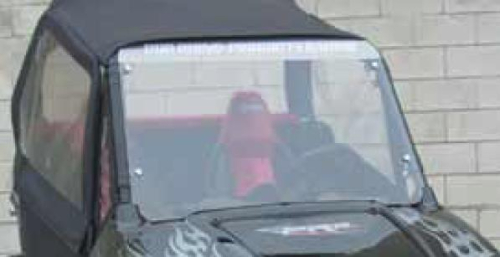 PR Products - PR Products RZR Windshield - Half Length - RZR-HLWD