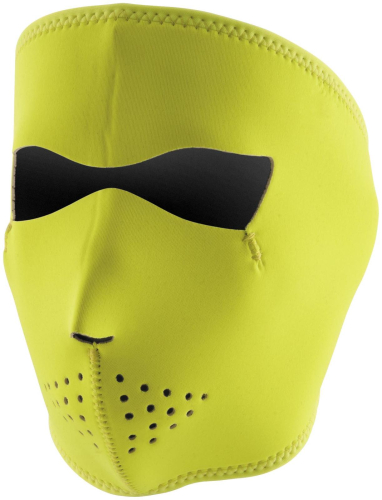 Zan Headgear - Zan Headgear Full Face Mask - WNFM142L - Hi-Vis Lime - OSFM