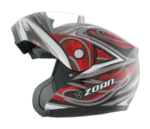 Zoan - Zoan Double Lens Electric Faceshield for Z936 Coyote Helmets - Clear - 090-132