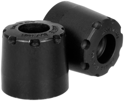 Ariete - Ariete Alu-Rub Bar Ends - Black - 12997/HO-N