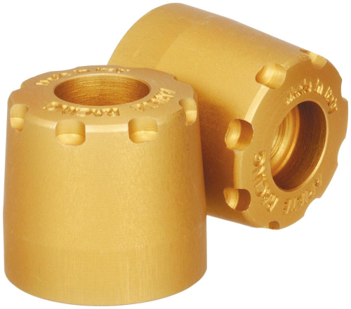 Ariete - Ariete Alu-Rub Bar Ends - 17-20mm - Gold - 12997/U3-O