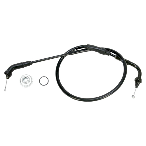 Motion Pro - Motion Pro Black Vinyl Pull Throttle Cable (+3in.) - 02-0489