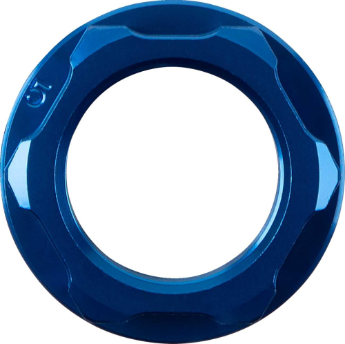 Moose Racing - Moose Racing MX Steering Stem Nut - Blue - C23-4244L