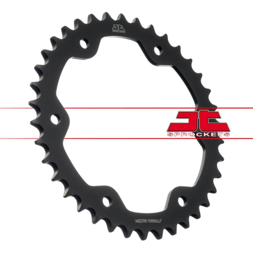 JT Sprockets - JT Sprockets Steel Rear Sprocket - 38T - JTR893.38ZBK