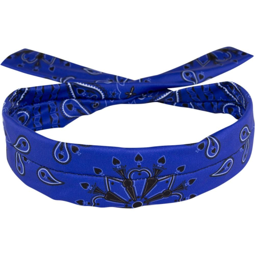 Zan Headgear - Zan Headgear Polyester Cooldanna - DP111 - Blue Paisley - OSFM