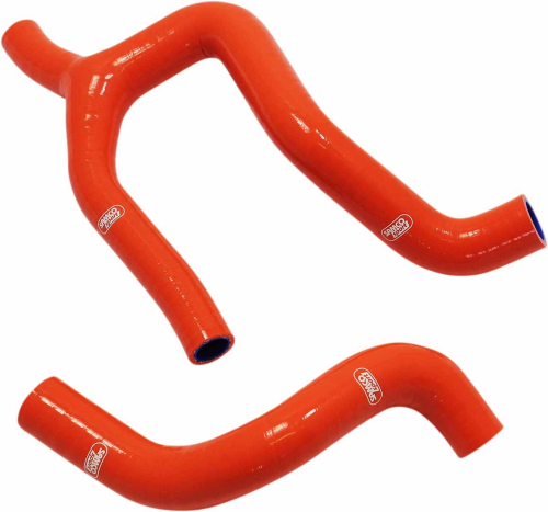 Moose Racing - Moose Racing Race Fit Radiator Hose Kit - 2 - Orange - KTM110-OR