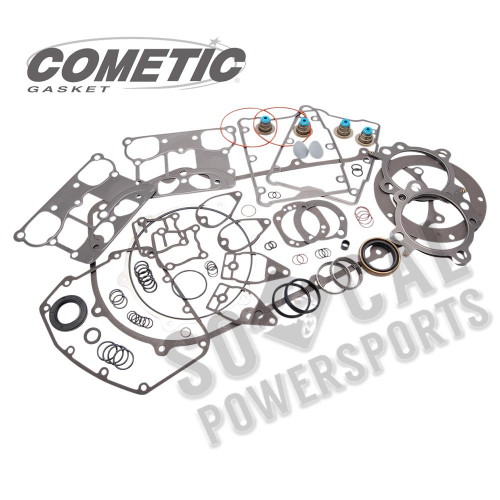 Cometic Gasket - Cometic Gasket EST Complete Gasket Kit - 103in. Big Bore - C9184