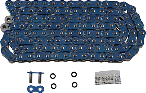 EK Chain - EK Chain 525 ZVX3 Series ZX-Ring Chain - 120 Links - Blue - 525ZVX3-120AB