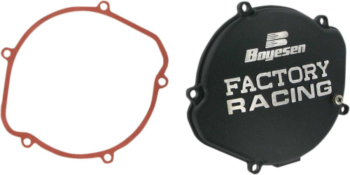 Boyesen - Boyesen Factory Clutch Cover - Black - CC-01B