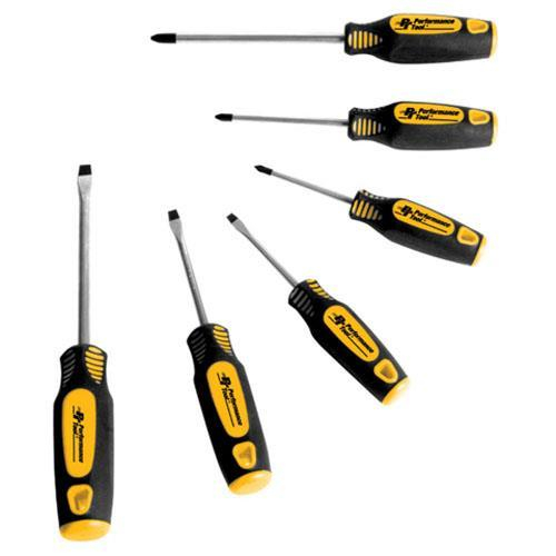 Performance Tools - Performance Tools 6 Piece Screwdriver Set - W1703