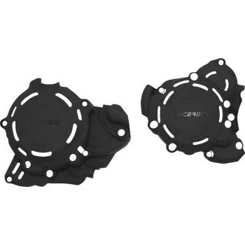 Acerbis - Acerbis X-Power Engine Covers - Black - 2983230001